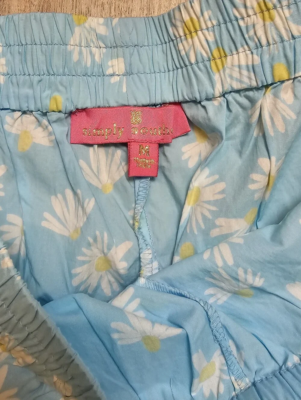 New Simply Southern Daisy Cotton Lounge Shorts